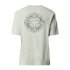 [Stone Island] Cotton Jersey "Outline Compass" T-Shirt