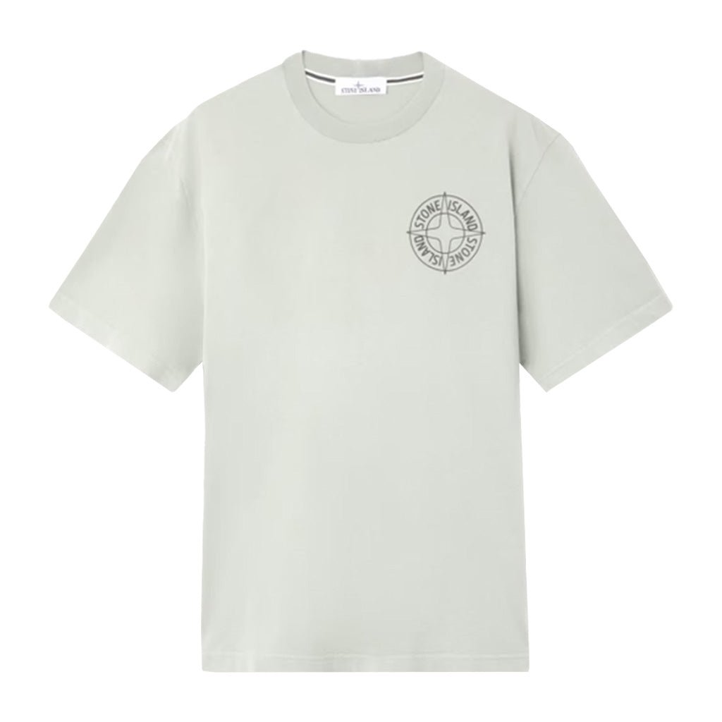 [Stone Island] Cotton Jersey "Outline Compass" T-Shirt