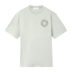 [Stone Island] Cotton Jersey "Outline Compass" T-Shirt