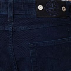 [Stone Island] Denim Research Micro Corduroy-Rinsed Straight Leg