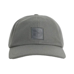 [Stone Island] Ghost Flannel Baseball Cap in Dark Grey