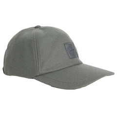 [Stone Island] Ghost Flannel Baseball Cap in Dark Grey