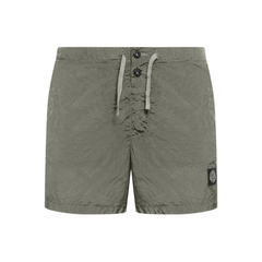 [Stone Island] Nylon Metal Swim Shorts in Sage Green