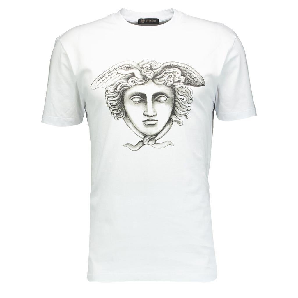 [Versace] Medusa T-Shirt in White
